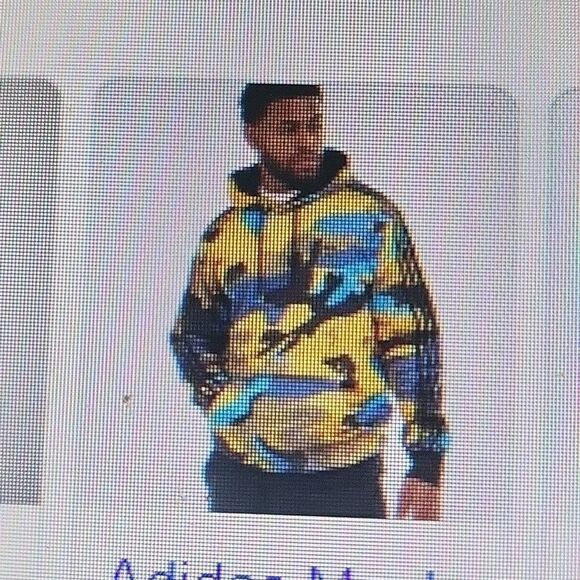 Camo Yello hoodie  - Picture 2 of 4